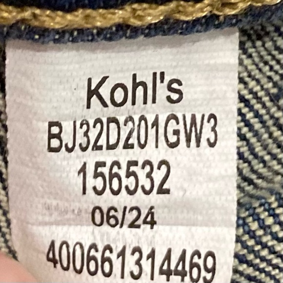 Jumping Beans Straight Leg Blue Jeans Size 12 - Picture 8 of 9